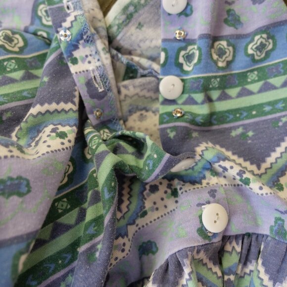 Vintage 1990s Jersey Spring Summer Retro Thrift Dress 90s Streetwear Thrifted - Picture 8 of 8